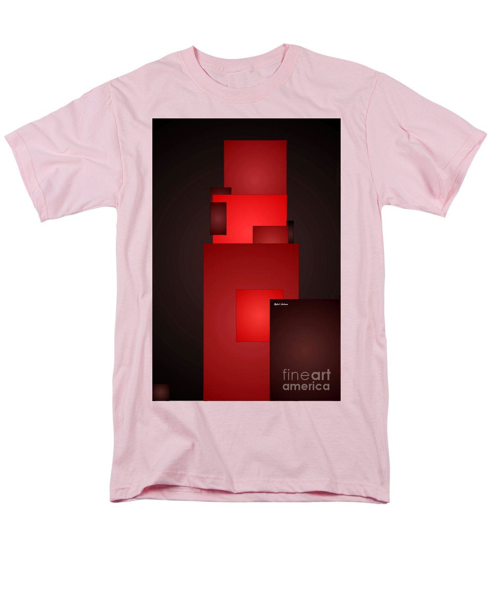 T-shirt pour homme (coupe standard) - Tout en rouge