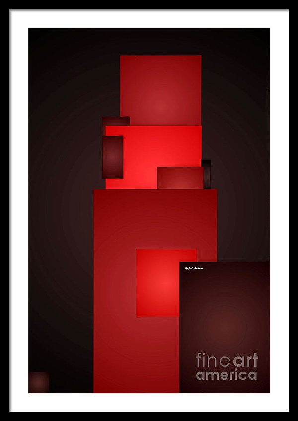 Framed Print - All In Red