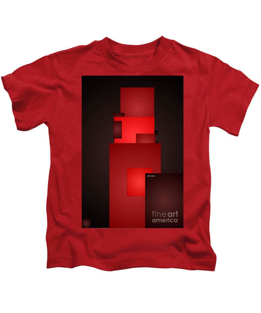 T-shirt pour enfants – Tout en rouge