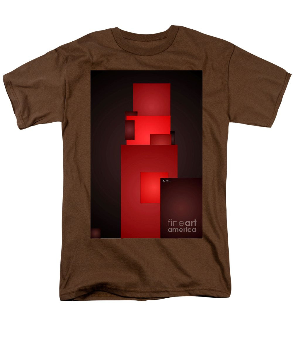 T-shirt pour homme (coupe standard) - Tout en rouge