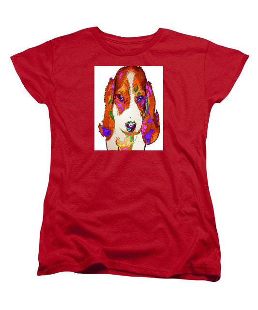 Women's T-Shirt (Standard Cut) - Am I Cute Or What. Pet Series