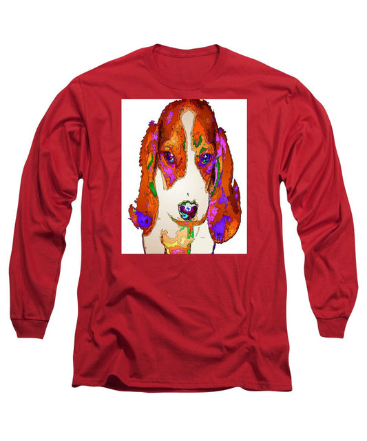 Long Sleeve T-Shirt - Am I Cute Or What. Pet Series