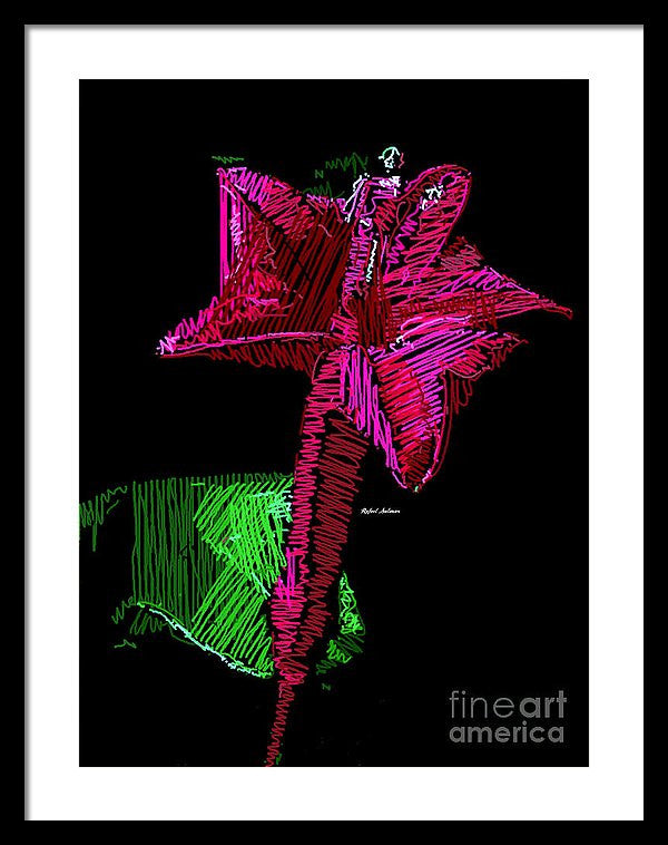 Framed Print - Amaryllis