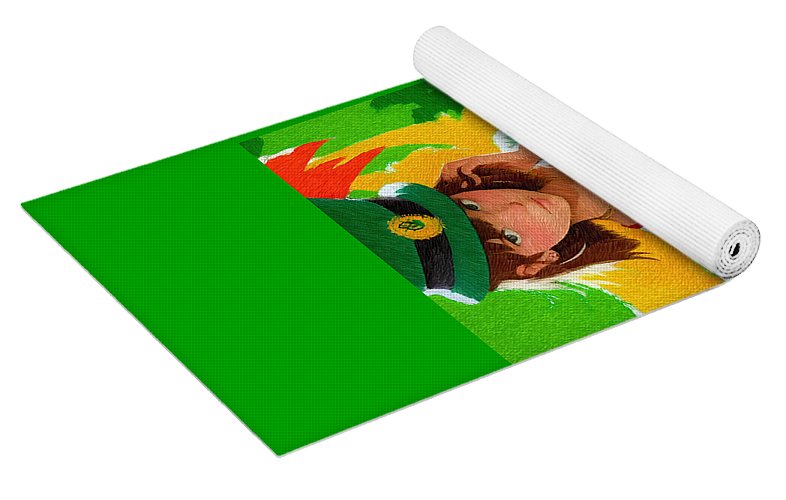 Aoife wishes you a Happy St. Patrick's day - Yoga Mat