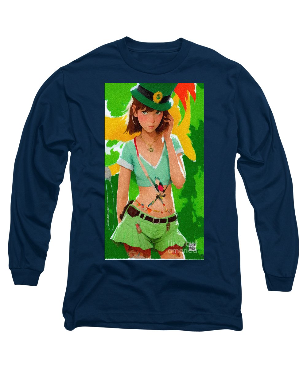 Aoife wishes you a Happy St. Patrick's day - Long Sleeve T-Shirt
