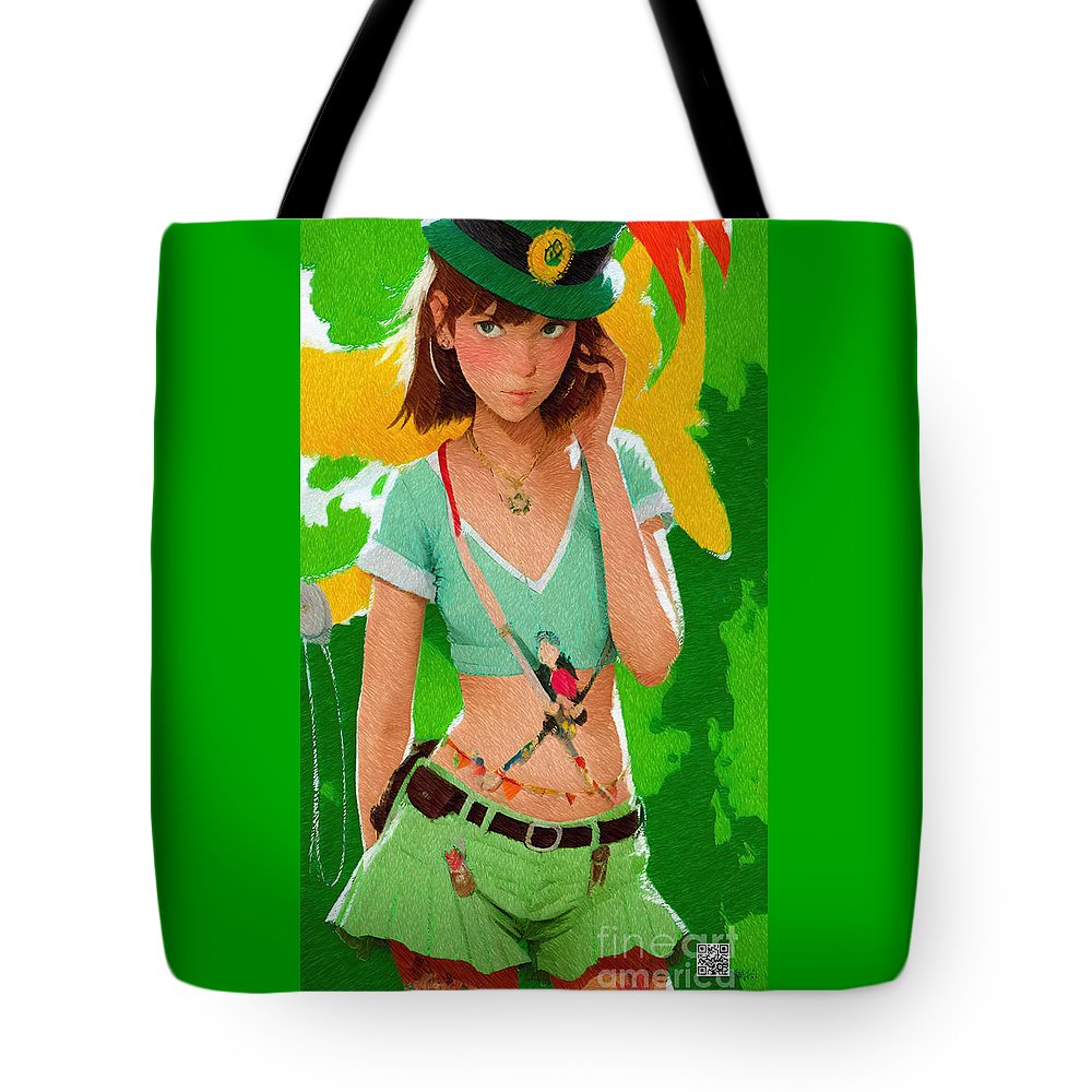 Aoife wishes you a Happy St. Patrick's day - Tote Bag