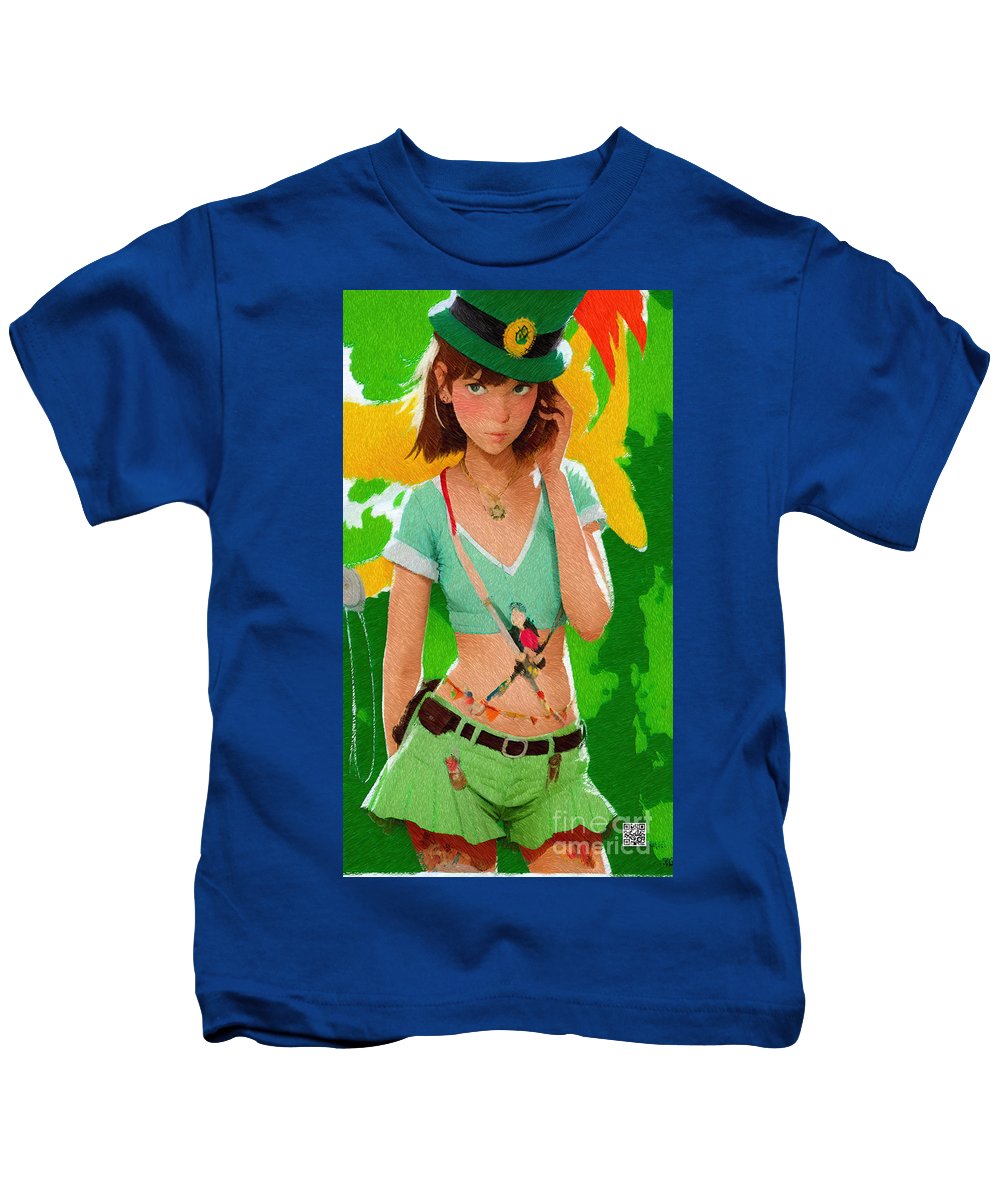 Aoife wishes you a Happy St. Patrick's day - Kids T-Shirt