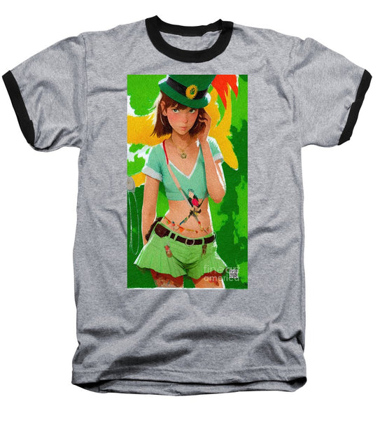Aoife wishes you a Happy St. Patrick's day - Baseball T-Shirt