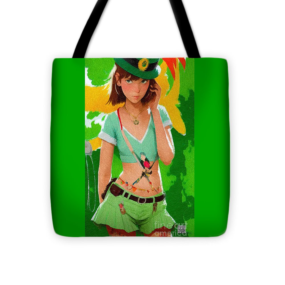 Aoife wishes you a Happy St. Patrick's day - Tote Bag