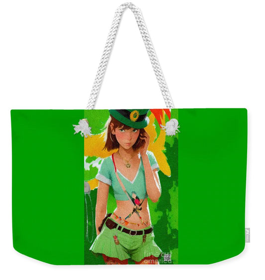 Aoife wishes you a Happy St. Patrick's day - Weekender Tote Bag