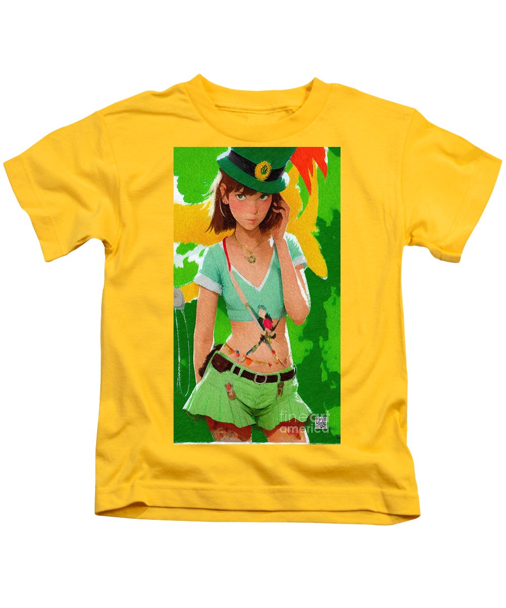 Aoife wishes you a Happy St. Patrick's day - Kids T-Shirt