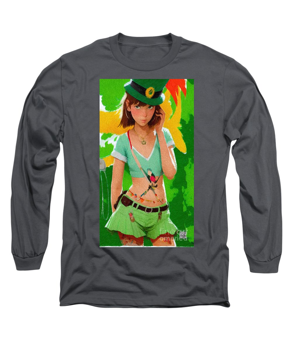 Aoife wishes you a Happy St. Patrick's day - Long Sleeve T-Shirt
