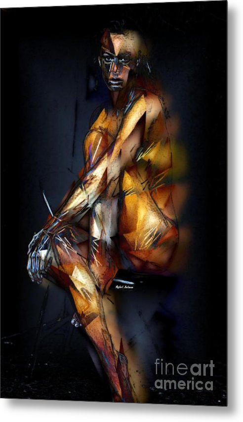 Are You Looking For Me - Metal Print