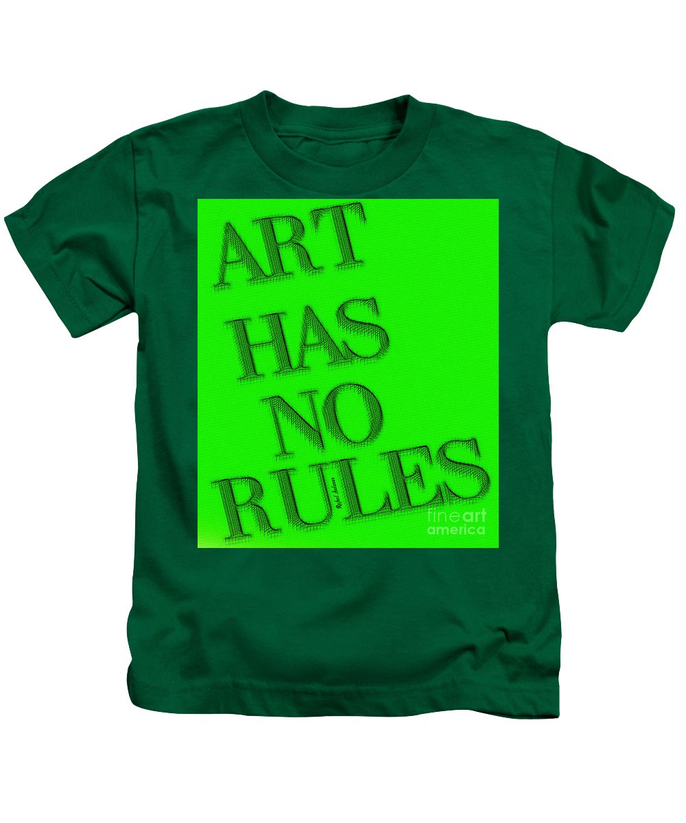 L'art n'a pas de règles - T-shirt pour enfants