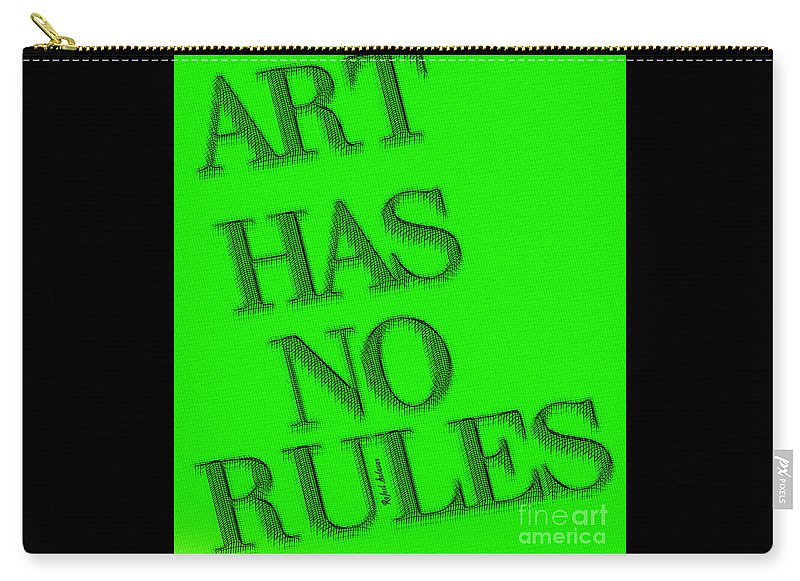 Art Has No Rules - Carry-All Pouch