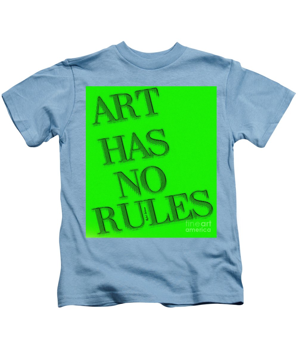 L'art n'a pas de règles - T-shirt pour enfants