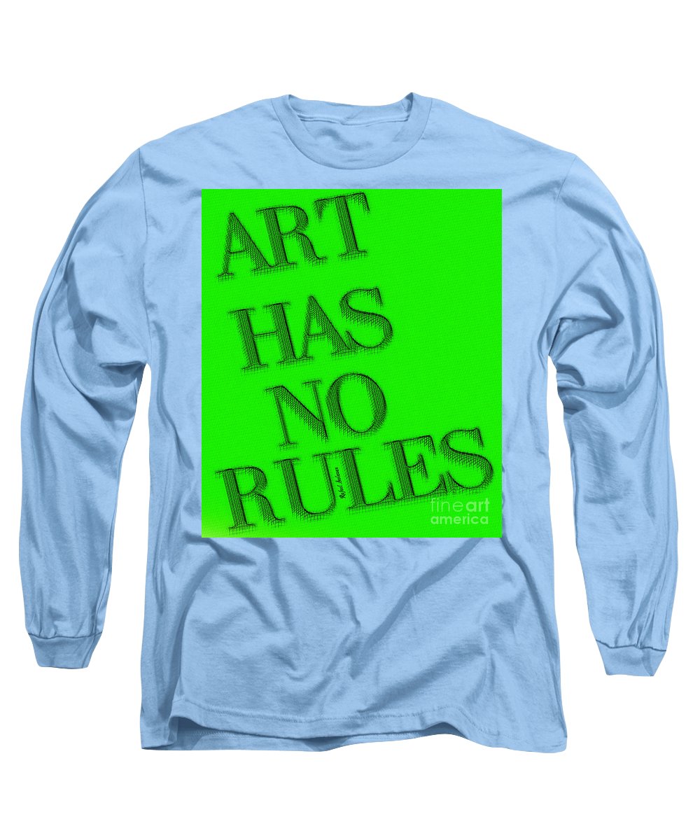 L'art n'a pas de règles - T-shirt à manches longues