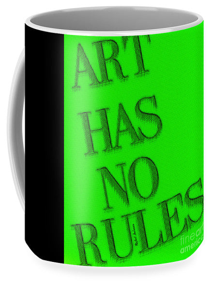 Art Has No Rules - Mug