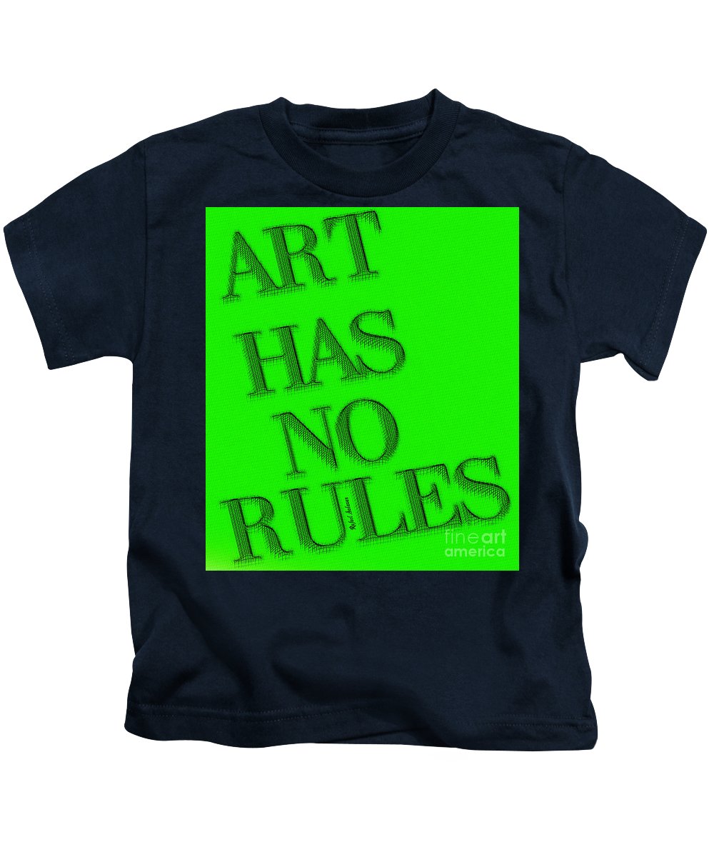 L'art n'a pas de règles - T-shirt pour enfants