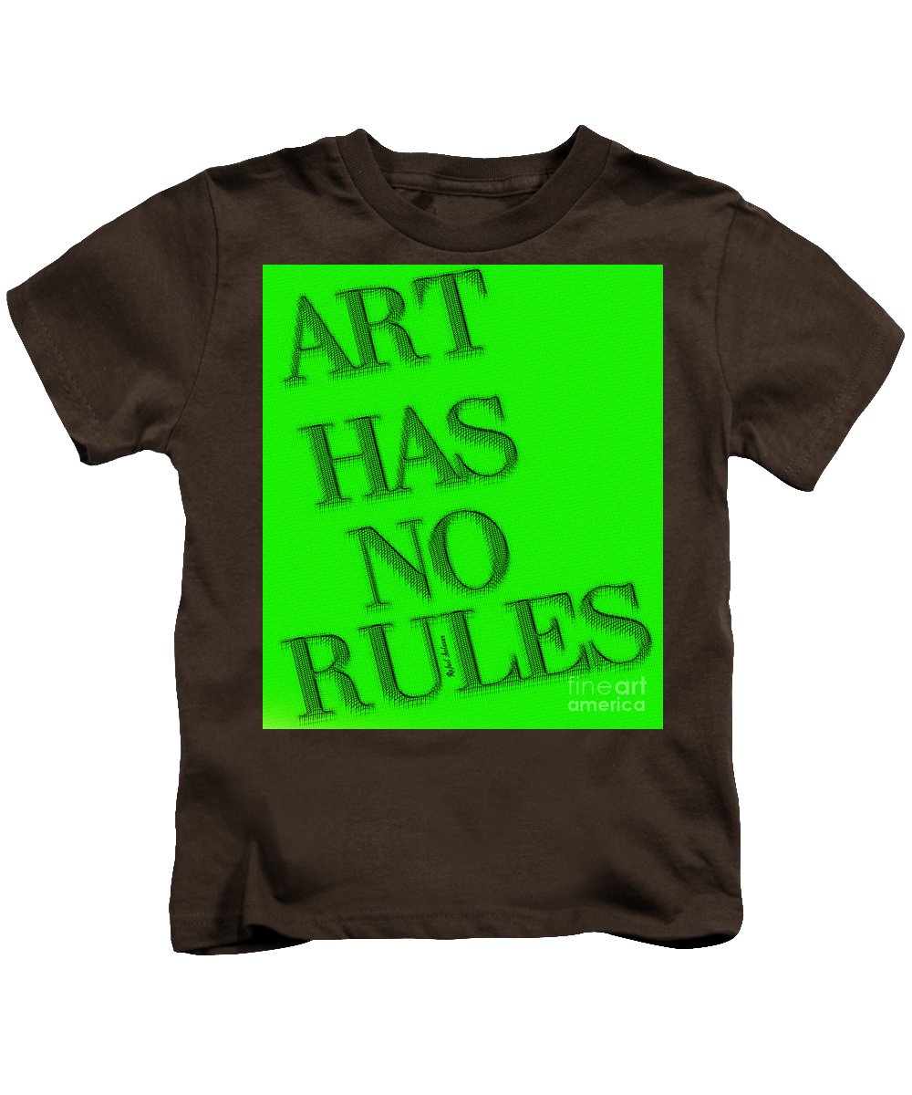 L'art n'a pas de règles - T-shirt pour enfants