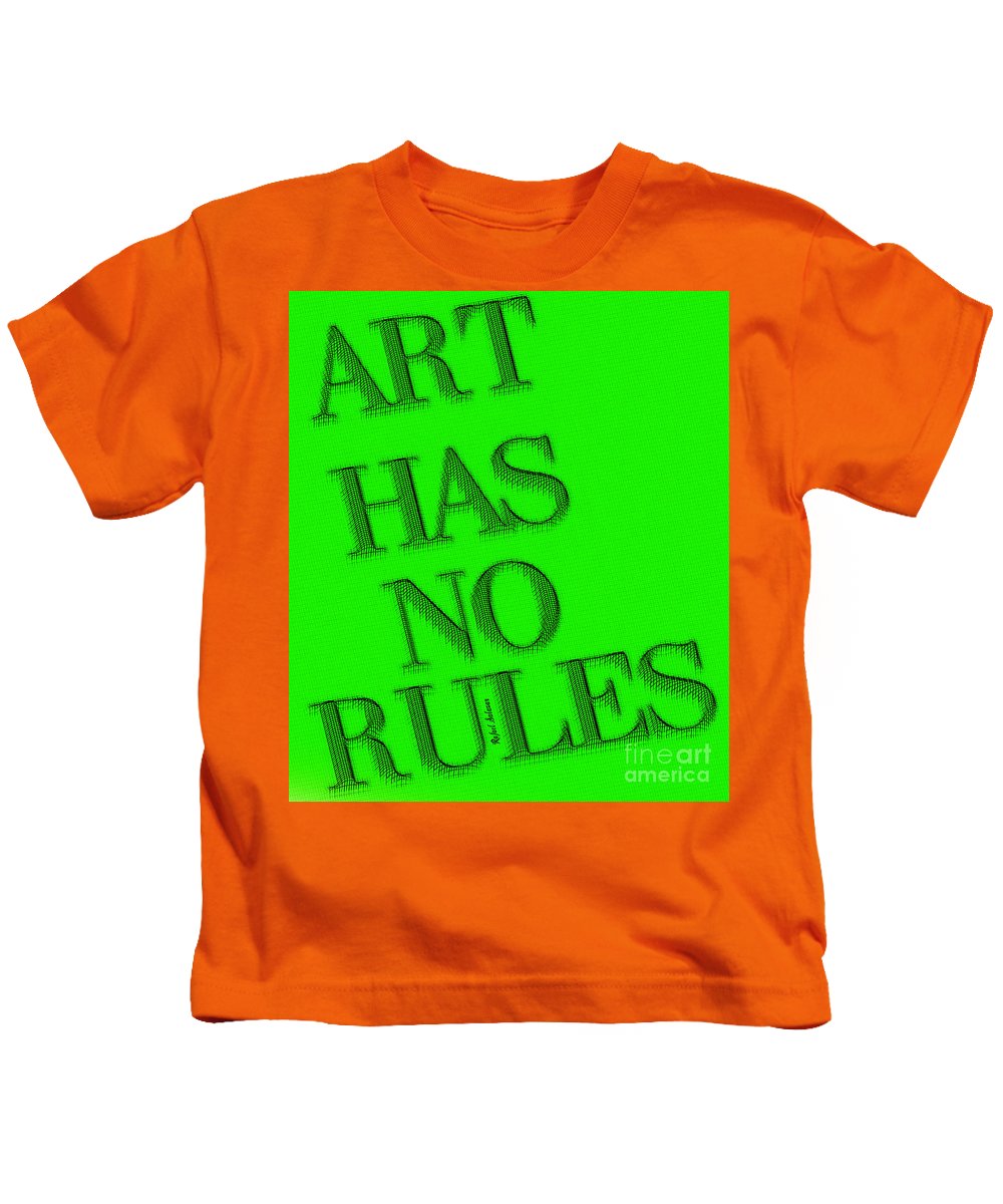 L'art n'a pas de règles - T-shirt pour enfants