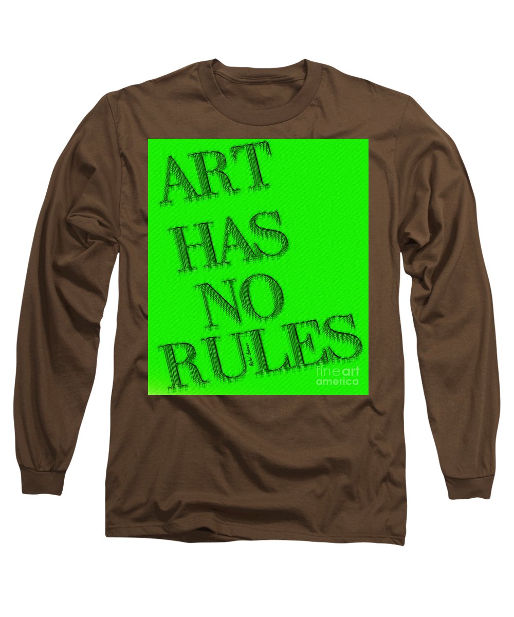 L'art n'a pas de règles - T-shirt à manches longues