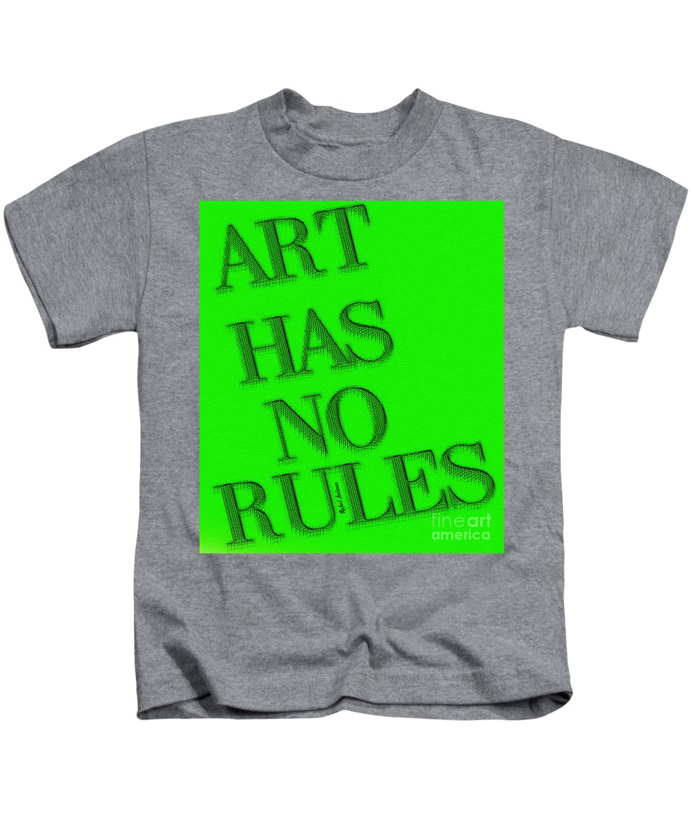 L'art n'a pas de règles - T-shirt pour enfants