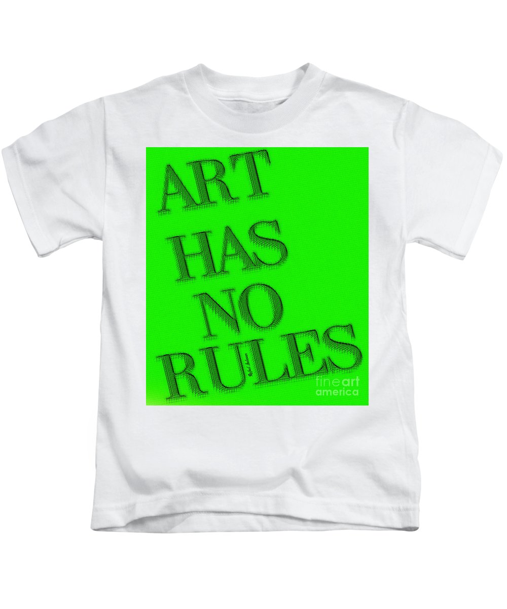 L'art n'a pas de règles - T-shirt pour enfants