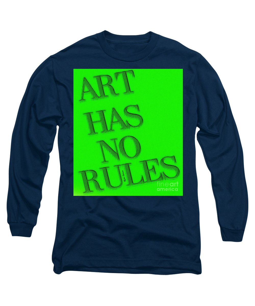 L'art n'a pas de règles - T-shirt à manches longues