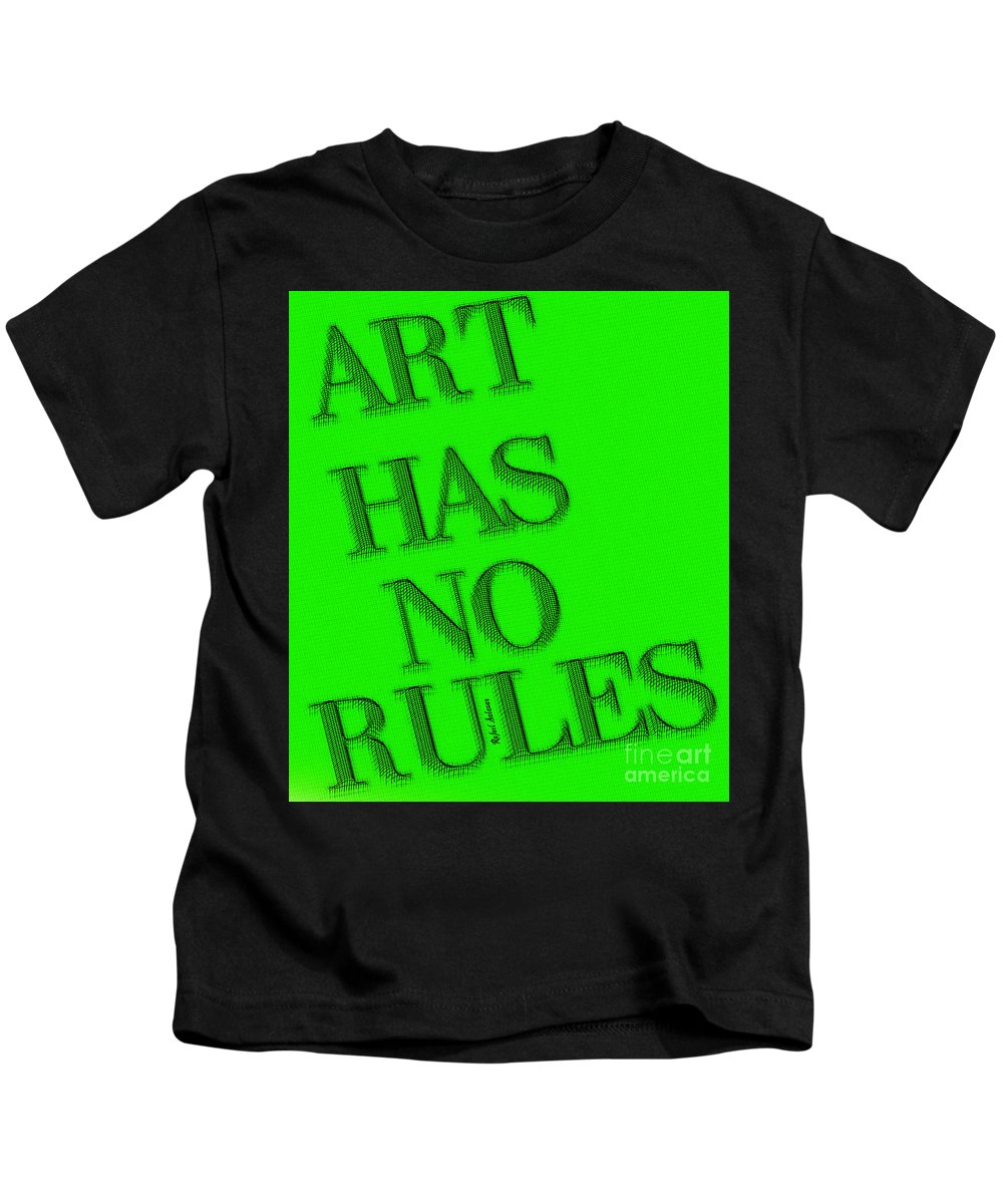 L'art n'a pas de règles - T-shirt pour enfants