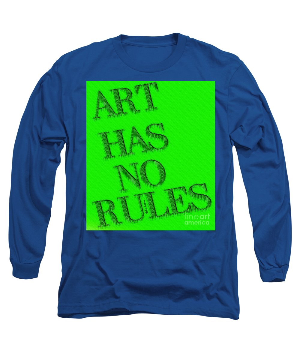 L'art n'a pas de règles - T-shirt à manches longues