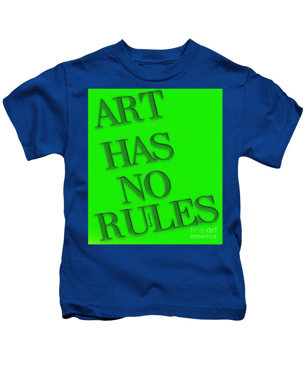 L'art n'a pas de règles - T-shirt pour enfants