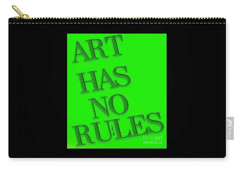 Art Has No Rules - Carry-All Pouch