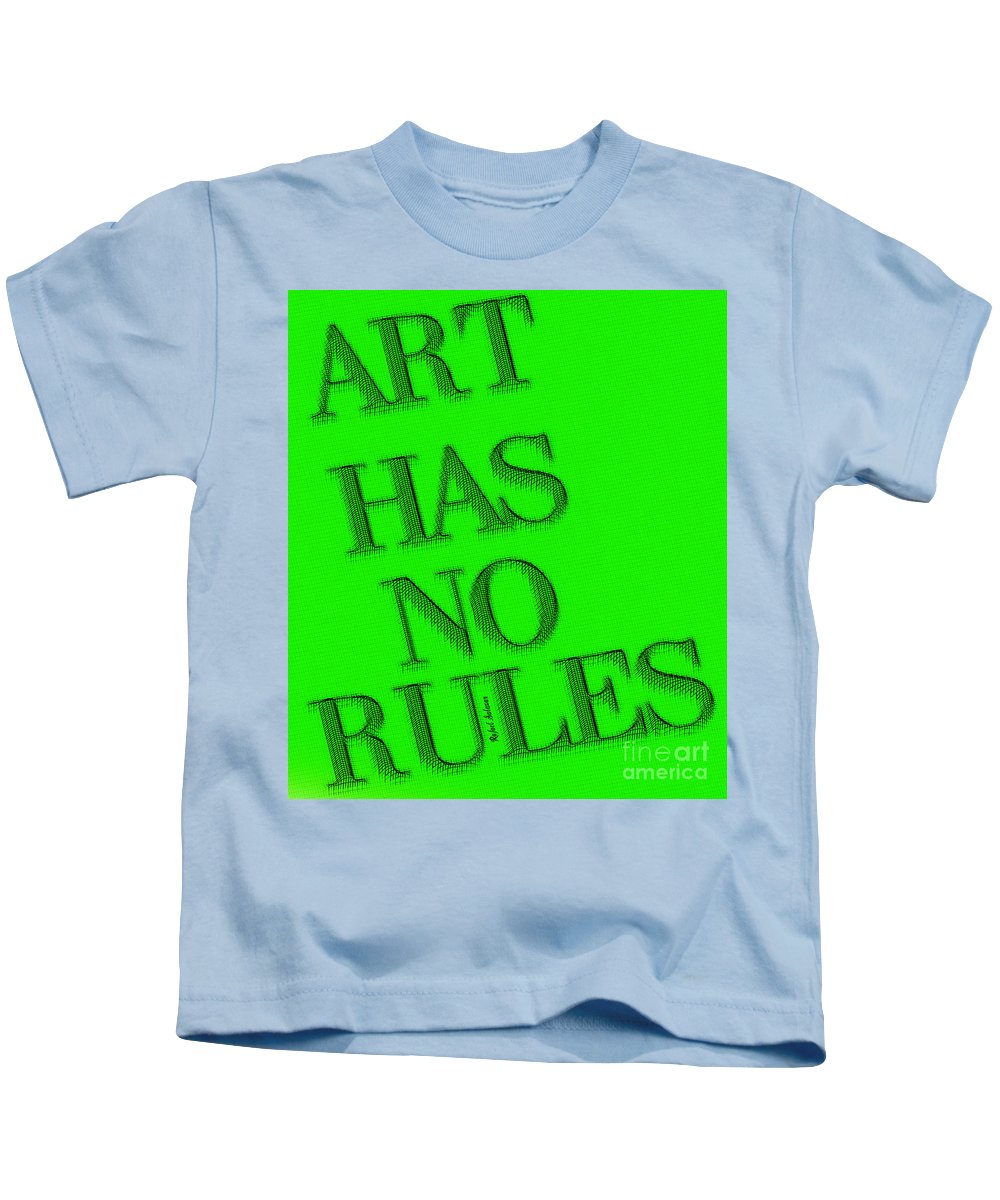 L'art n'a pas de règles - T-shirt pour enfants