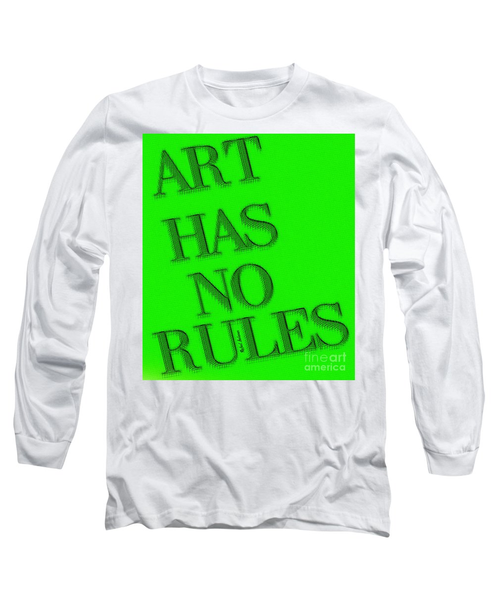 L'art n'a pas de règles - T-shirt à manches longues