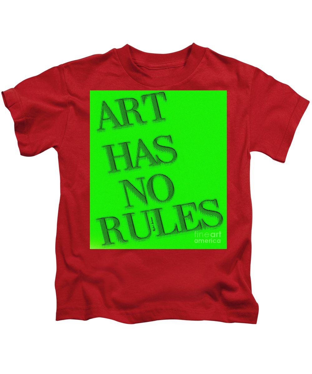 L'art n'a pas de règles - T-shirt pour enfants