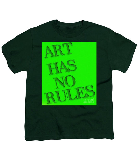 Art Has No Rules - Youth T-Shirt