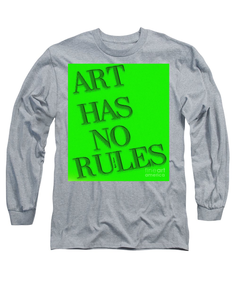 L'art n'a pas de règles - T-shirt à manches longues