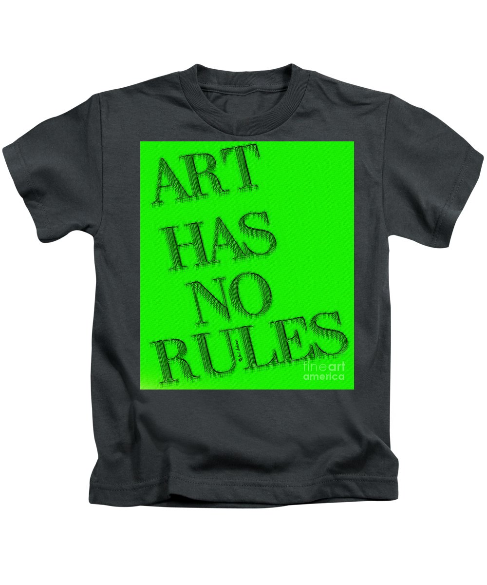 L'art n'a pas de règles - T-shirt pour enfants