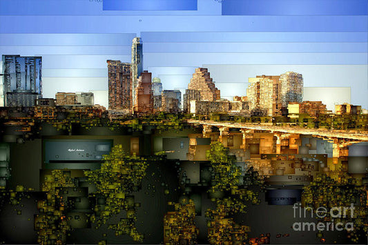 Art Print - Austin Skyline