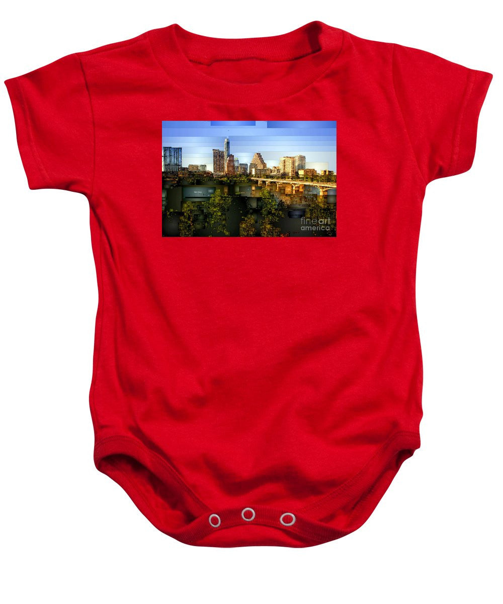 Baby Onesie - Austin Skyline