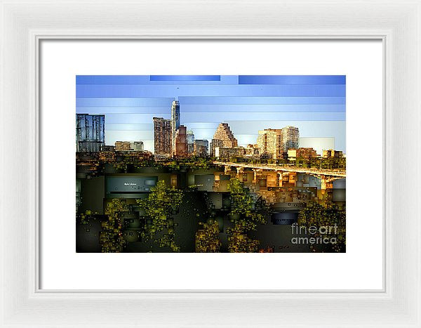 Framed Print - Austin Skyline