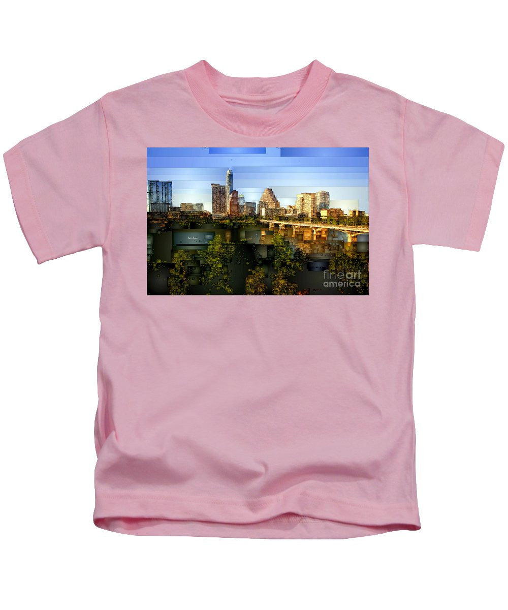 Kids T-Shirt - Austin Skyline