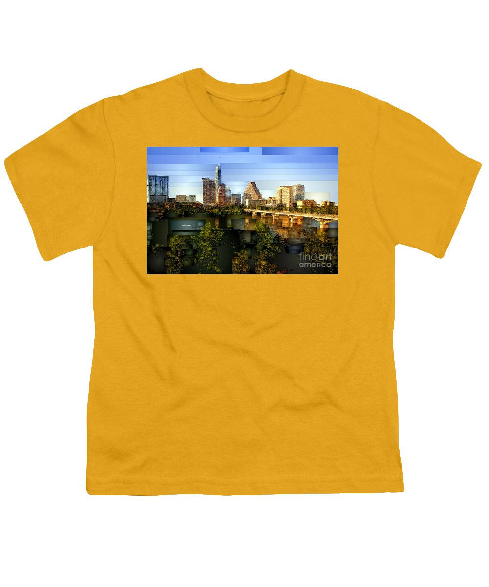 Youth T-Shirt - Austin Skyline