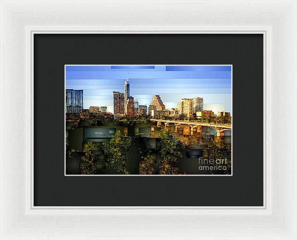 Framed Print - Austin Skyline