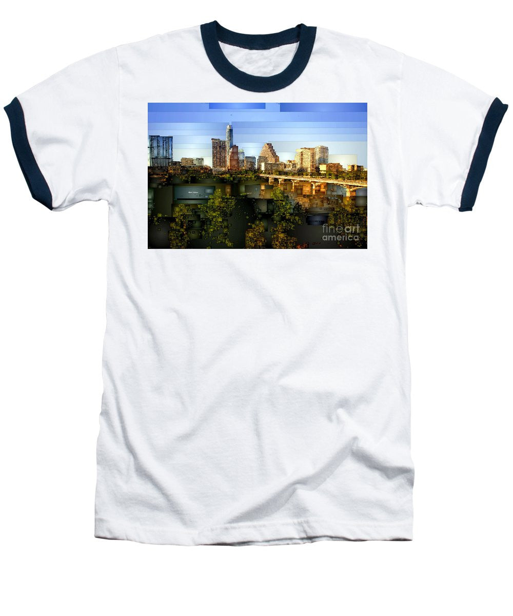 Baseball T-Shirt - Austin Skyline