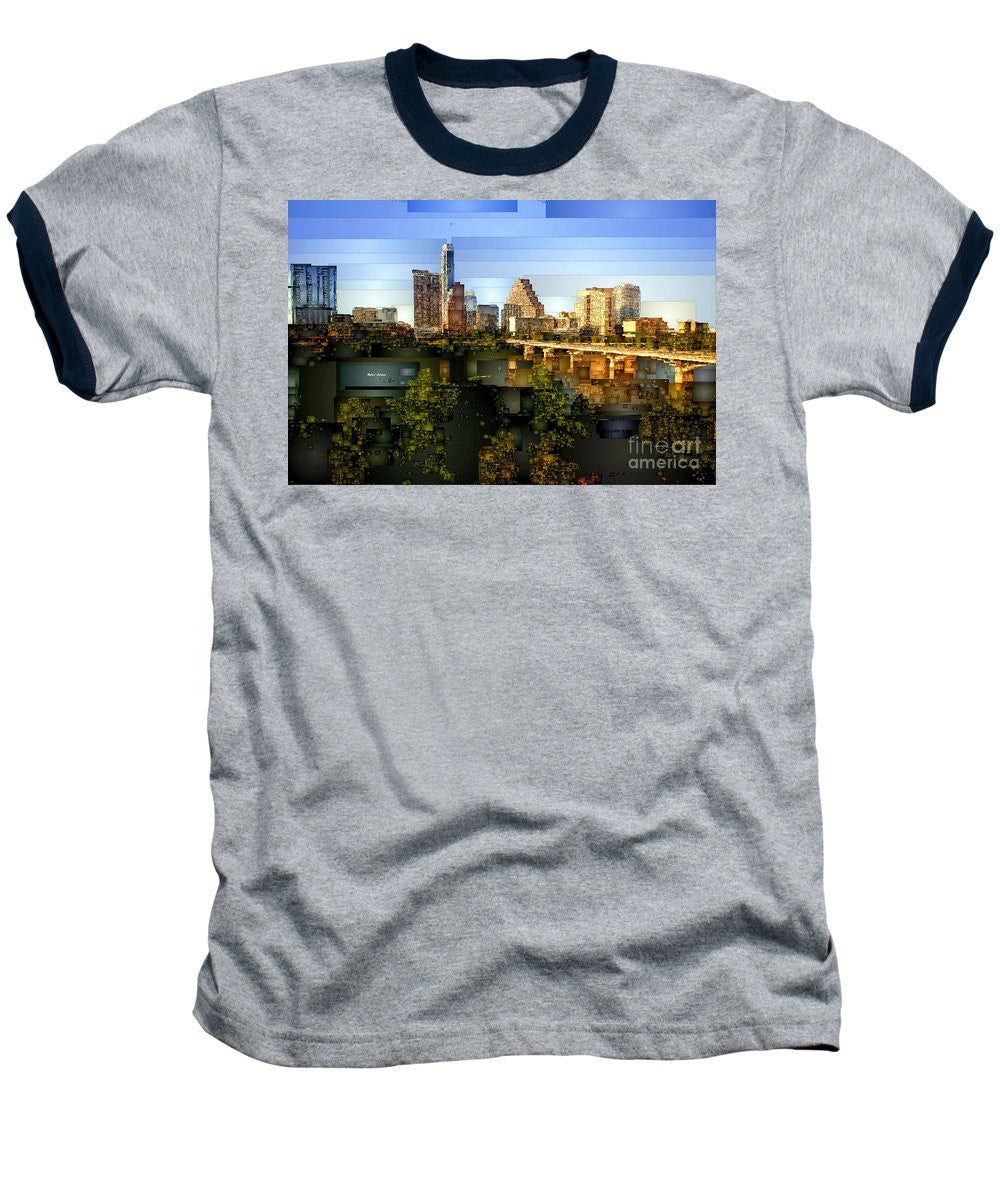 Baseball T-Shirt - Austin Skyline