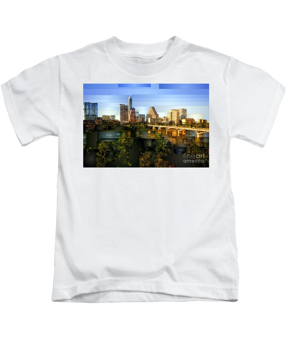 Kids T-Shirt - Austin Skyline