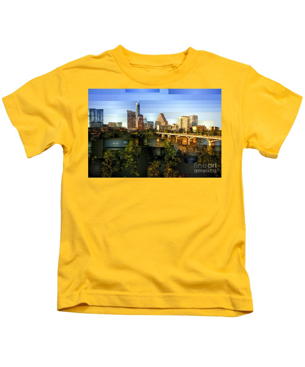 Kids T-Shirt - Austin Skyline