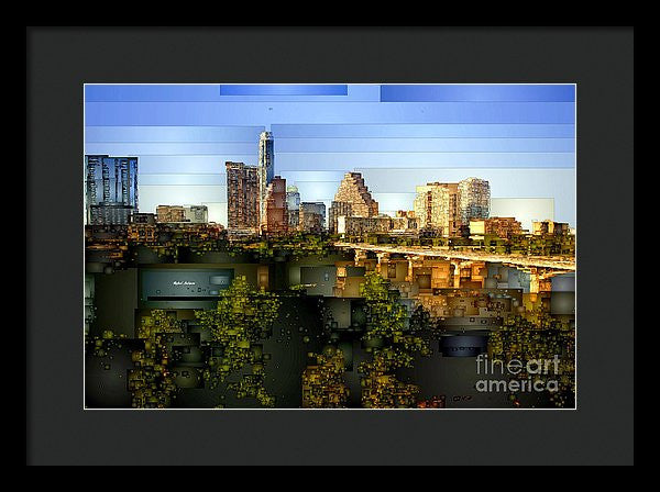 Framed Print - Austin Skyline